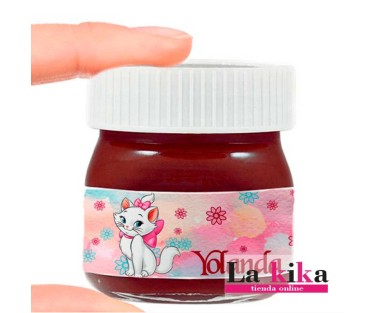 Mini Nutella Personalizada La Gatita Marie | Detalle Invitados Dulce | La Kika