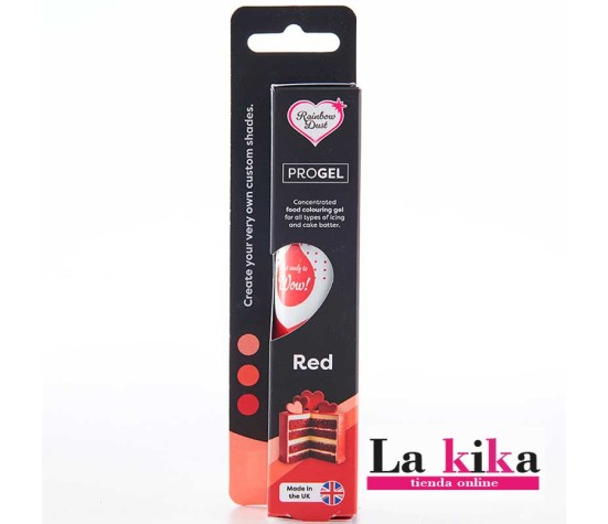 ❤️🎨 Colorante RD ProGel Rojo | Alta Concentración | Apto para Vegetarianos y Halal