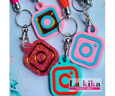 Llavero NFC Metacrilato para Instagram Personalizado | Lakika