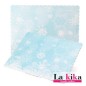 Base rectangular modelo Copos de Nieve 30×25 cm (3 mm grosor) | Lakika.es