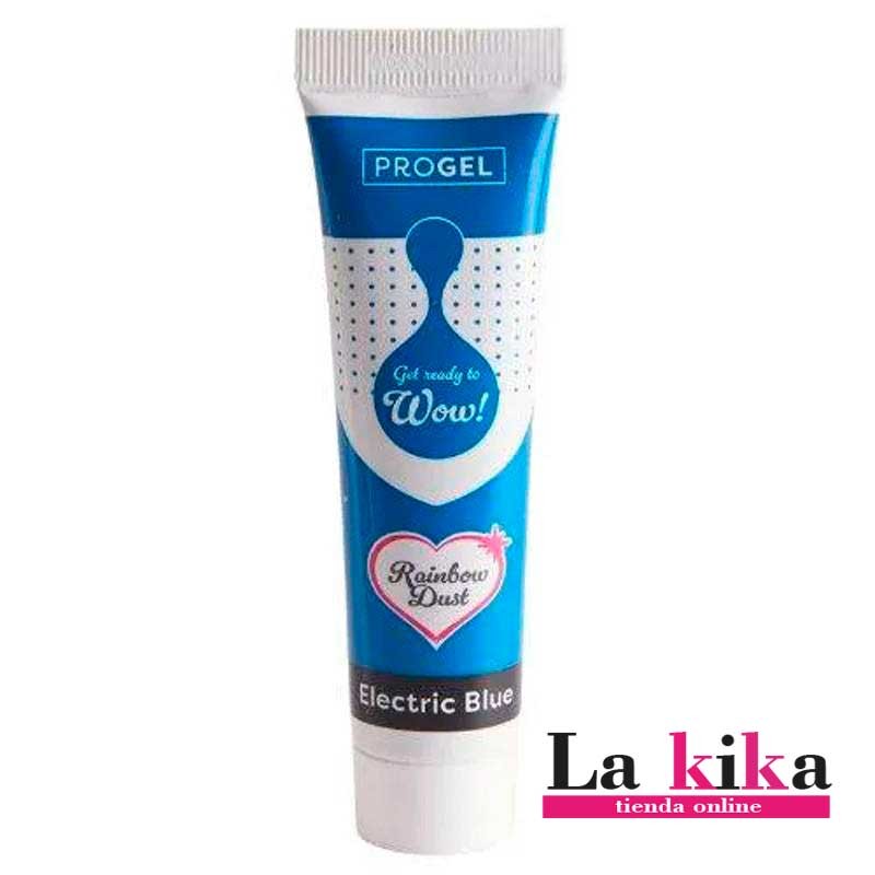 🎨 Colorante en Gel ProGel Azul Eléctrico Rainbow Dust 25 g 💙