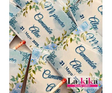 Piruletas Personalizadas para Comunión con Nombre y Fecha | Detalle Dulce