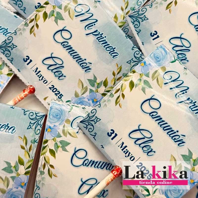 🍭 Piruletas Personalizadas para Comunión con Nombre y Fecha 🍭