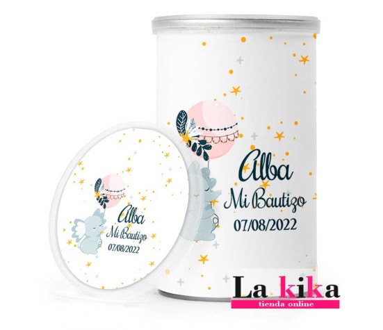 🥔 Pringles Personalizadas Bautizo 🎀 Detalle Original para Invitados | Lakika