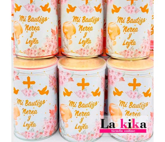 🥔 Pringles Personalizadas Bautizo Niño o Niña | Lakika