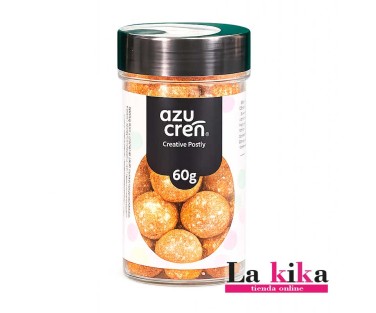 ✨ Bolas de Azúcar Doradas con Purpurina 60g – Decoración Brillante para Repostería 🎂