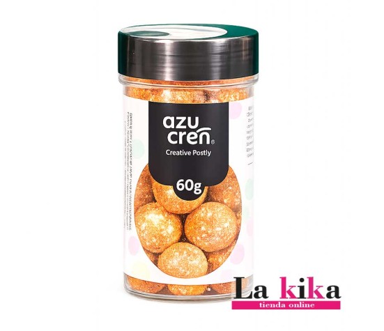 Bolas de Azúcar Doradas ✨ Purpurina Comestible 60g para Tartas y Cupcakes
