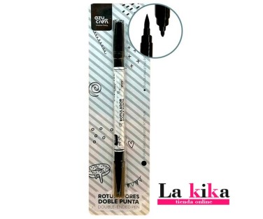 rotulador comestible negro doble punta ideal para decorar fondant galletas y tartas con precisión