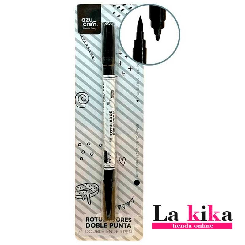 🖊️✨ Rotulador Comestible Negro Doble Punta – Sin Gluten | Rainbow Dust 🖊️✨ Rotulador Comestible Negro Doble Punta – Sin Gluten | Rainbow Dust