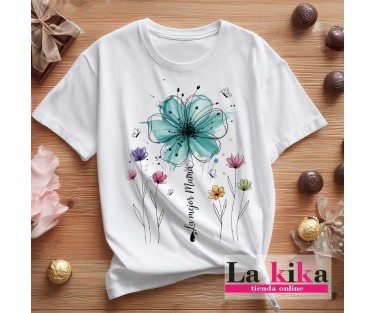 🎁 Camiseta Regalo para Mamá Personalizada – Día de la Madre