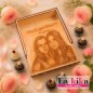 💝 Caja de Madera Personalizada con Foto y Dedicatoria para Mamá – Regalo Único Día de la Madre