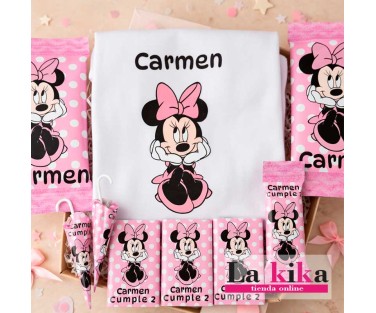 Pack de Chuches Personalizadas con Camiseta | Cumpleaños Infantil | Lakika