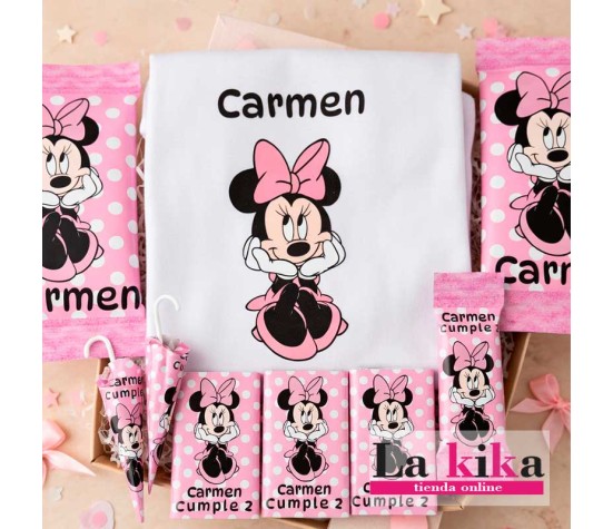Pack de Chuches Personalizadas con Camiseta | Cumpleaños Infantil | Lakika