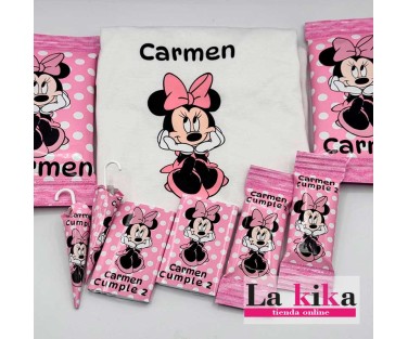 🎁 Pack Cumpleaños Infantil con Camiseta y Chuches Personalizadas