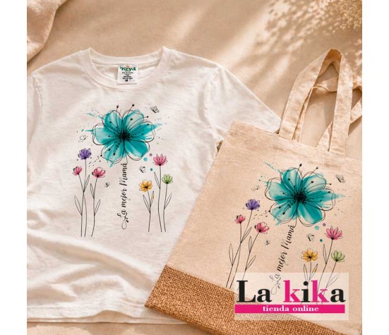 Pack Camiseta y Tote Bag Día de la Madre | Regalo Personalizado Mamá