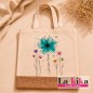 💖 Tote Bag Personalizada Día de la Madre con Detalle de Yute – Regalo Único y Práctico