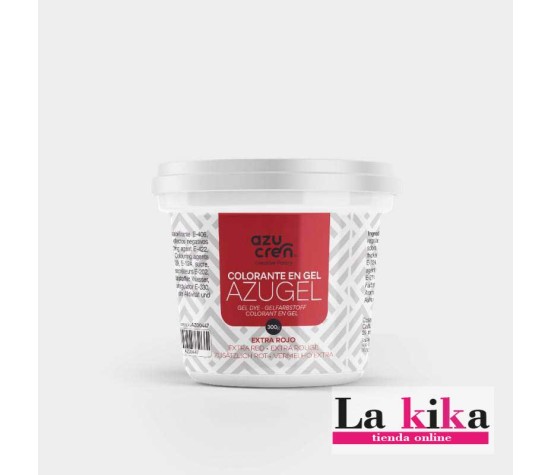Colorante Extra Rojo Azucren 300 gr 🔴 Gel Concentrado para Fondant y Buttercream