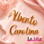 ✨ Nombre Personalizado en Acrílico Dorado Espejo para Tartas y Eventos