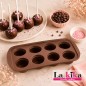 🍫 Molde para Brownie Pops de Silicona | Molde para 8 Brownie Pops