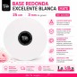 🍰 Base Redonda Blanca Mate Excellent 25 cm x 3 mm Azucren 🍰 Base Redonda Blanca Mate Excellent 25 cm x 3 mm Azucren