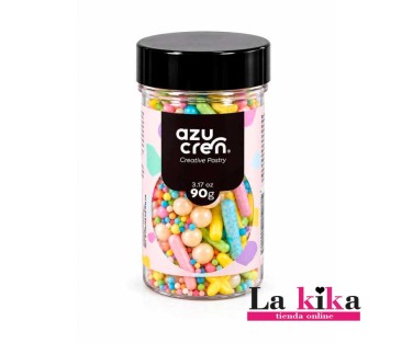 Sprinkle Sueño Pastel 90 g Azucren | Decoraciones de Azúcar para Repostería