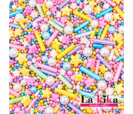 Sprinkle Sueño Pastel 90 g Azucren | Decoraciones de Azúcar para Repostería