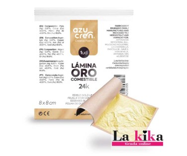 Lámina de Oro Comestible 24K | Decoración de Repostería de Lujo