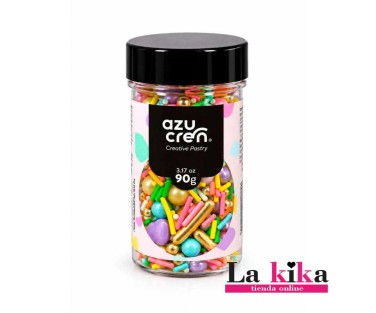 Sprinkle Fiesta Pastel 90 g Azucren | Lakika
