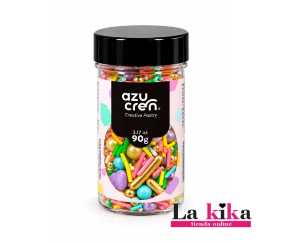 Sprinkle Fiesta Pastel 90 g Azucren | Lakika