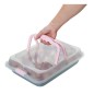 Molde anti-adherente  con tapa 36, 5cm x 25 cm   Kitchen Craft.