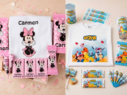 10 Ideas de Gusanitos Personalizados para Cumpleaños y Comuniones